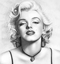 Marilyn Monroe Schwarzweiss
